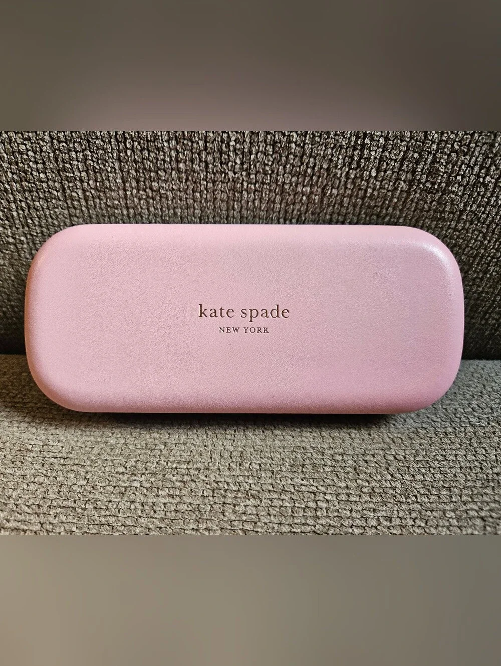 Kate Spade Hard Clamshell Sunglasses Glasses Case Pink Green